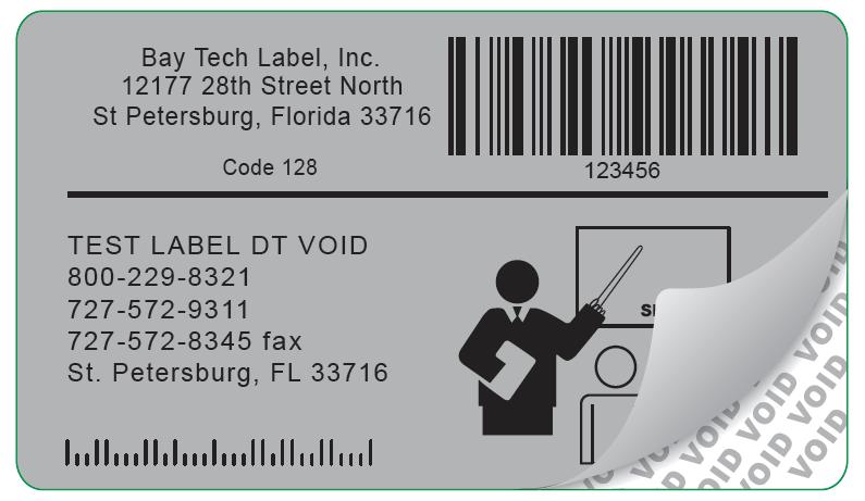 Removable Adhesive Desktop Direct Thermal Labels - 4 x 2 S-19485